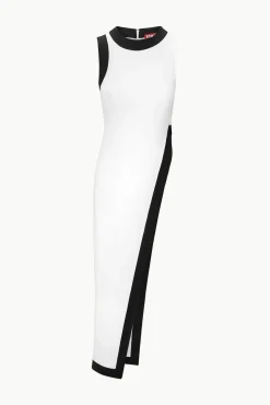 POINTER COVERUP TOP  WHITE BLACK