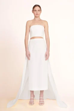 PRUNELLA SKIRT  WHITE
