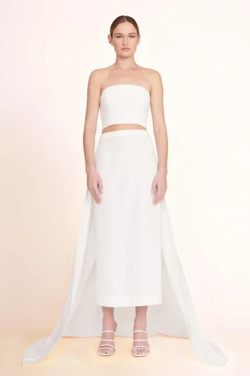PRUNELLA SKIRT  WHITE