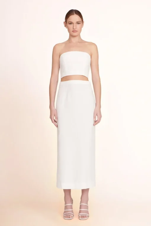 PRUNELLA SKIRT  WHITE