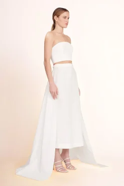PRUNELLA SKIRT  WHITE