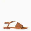 PURA VIDA FLAT SANDAL  TAN