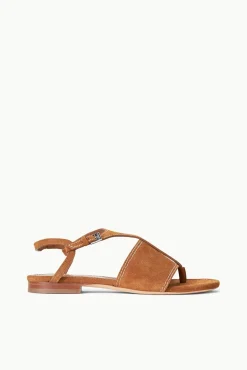 PURA VIDA FLAT SANDAL  TAN