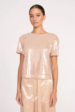 QUINCY TOP  BEIGE