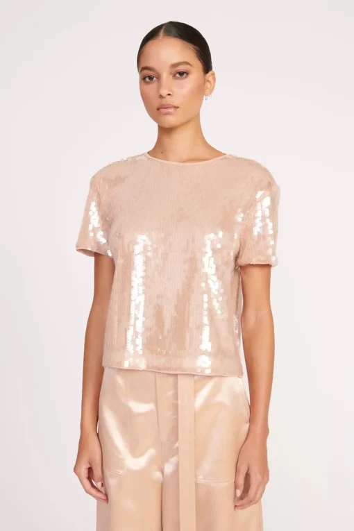 QUINCY TOP  BEIGE