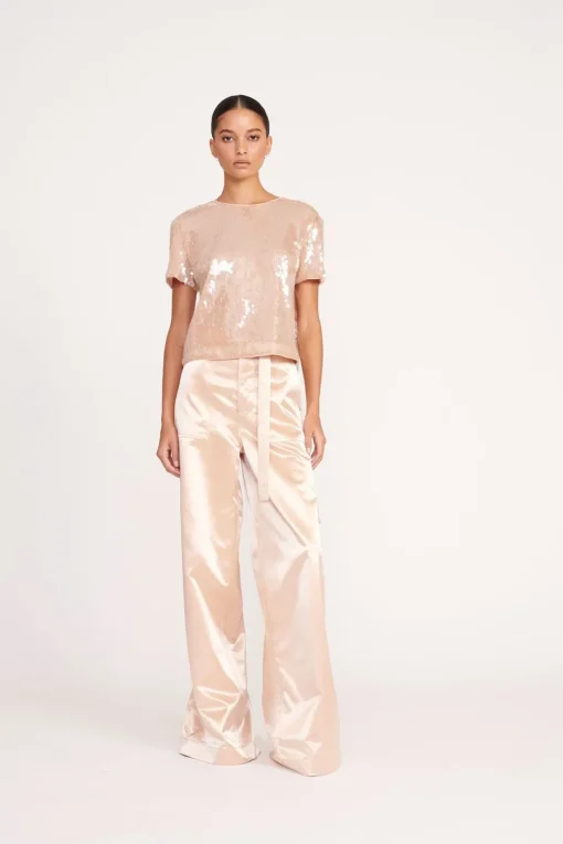 QUINCY TOP  BEIGE