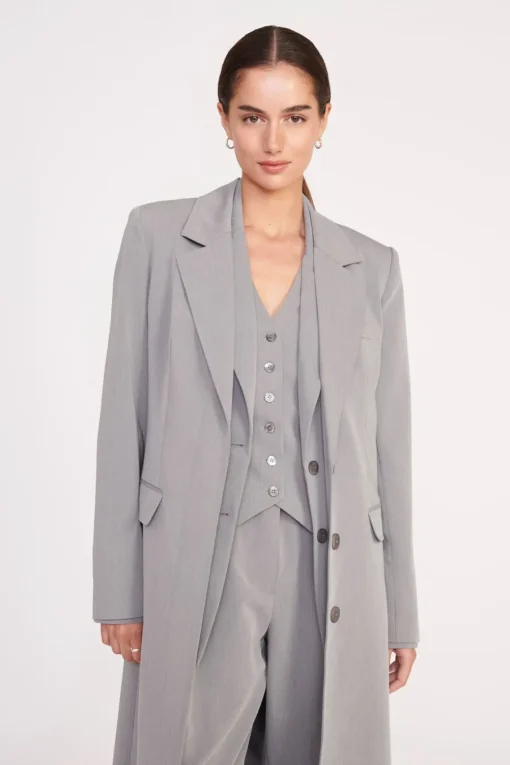 RALPH COAT  HEATHER GREY