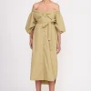 REESE DRESS  KHAKI