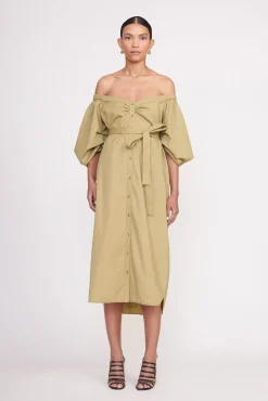 REESE DRESS  KHAKI