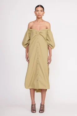 REESE DRESS  KHAKI