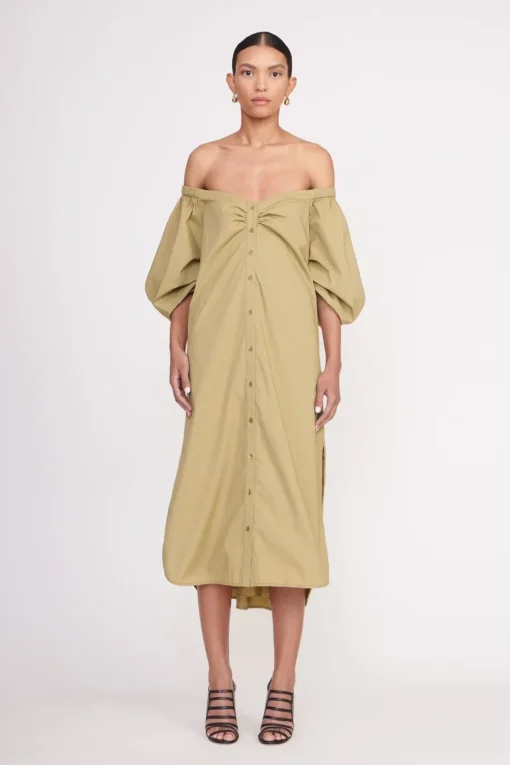 REESE DRESS  KHAKI