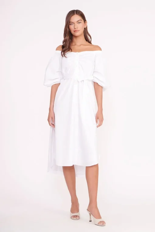 REESE DRESS  WHITE