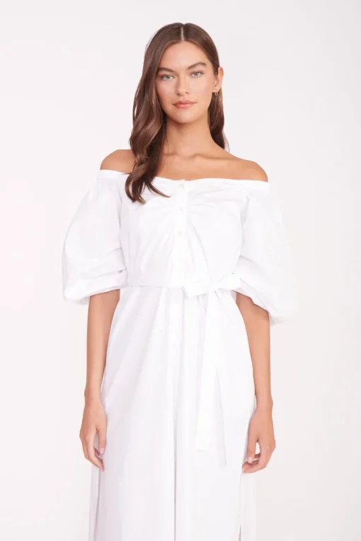 REESE DRESS  WHITE