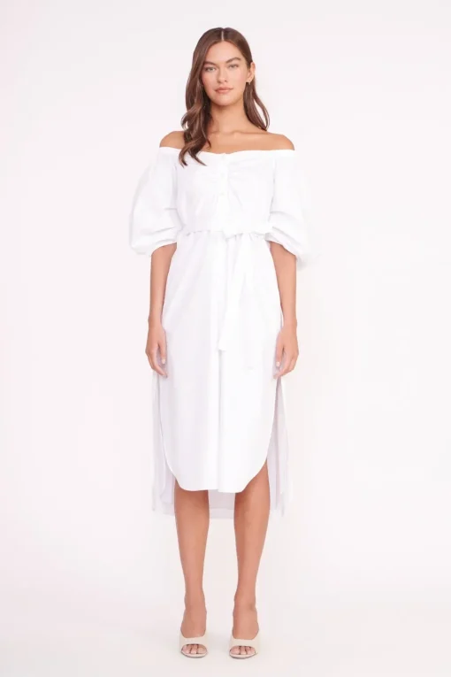 REESE DRESS  WHITE