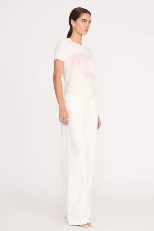 REYNA SWEATER  IVORY CHERRY BLOSSOM TOILE