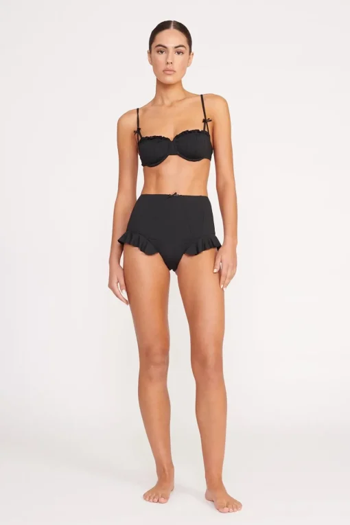 RHETT BIKINI TOP  BLACK