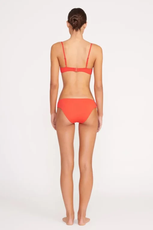 RHETT BIKINI TOP  RED ROSE
