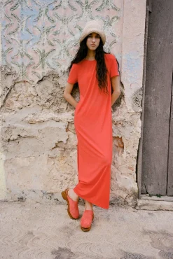RHODES CLOG  RED ROSE