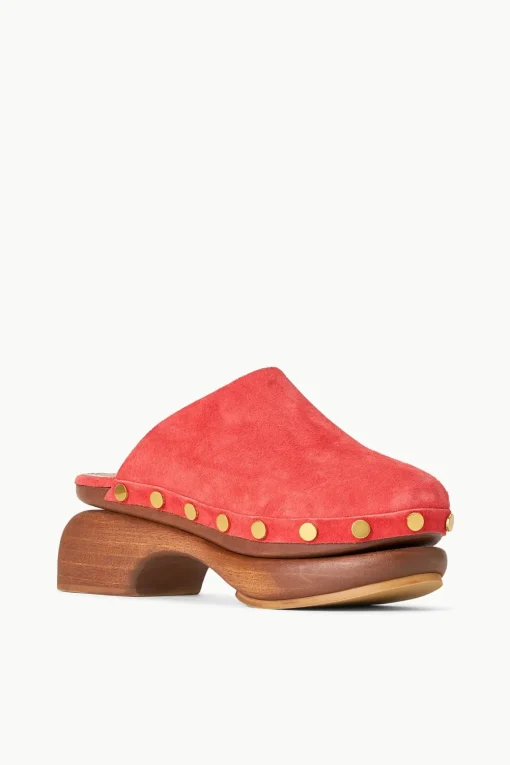 RHODES CLOG  RED ROSE
