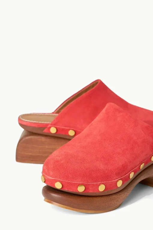 RHODES CLOG  RED ROSE