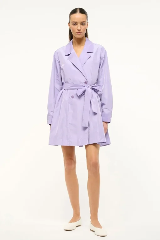 RINA TRENCH  LILAC