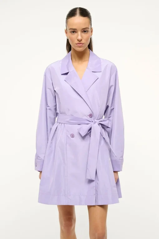 RINA TRENCH  LILAC