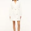 RINA TRENCH  WHITE