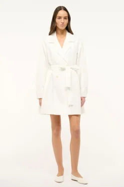 RINA TRENCH  WHITE