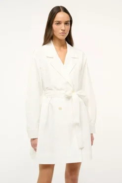 RINA TRENCH  WHITE