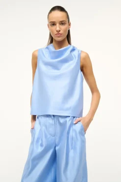 ROCHELLE TOP  PERIWINKLE