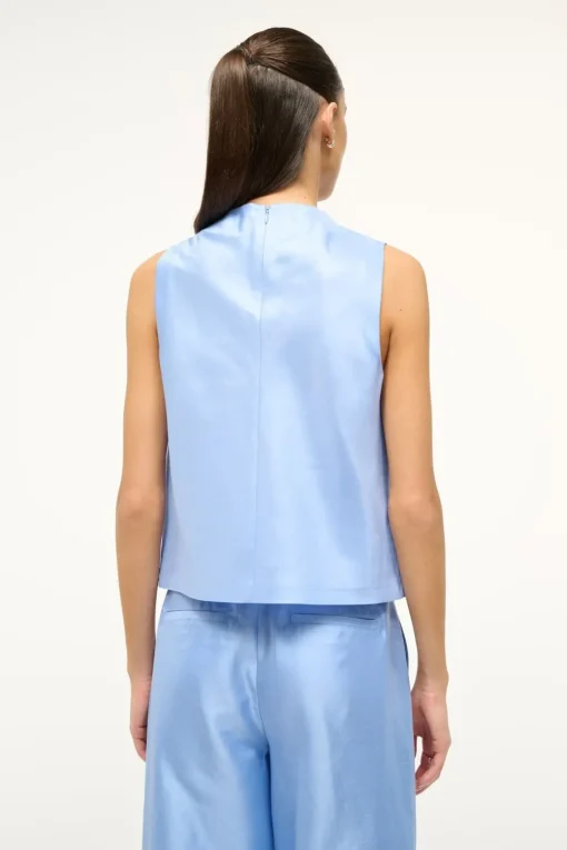 ROCHELLE TOP  PERIWINKLE