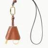 SAFETY WHISTLE KEY FOB  TAN