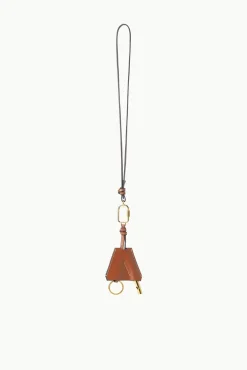 SAFETY WHISTLE KEY FOB  TAN