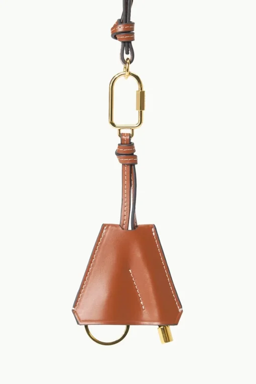 SAFETY WHISTLE KEY FOB  TAN