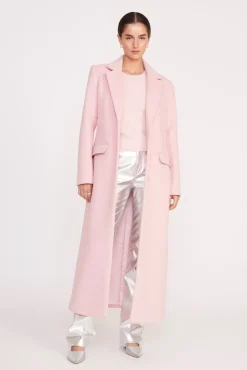 SANZA COAT  PINK SORBET