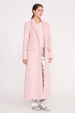SANZA COAT  PINK SORBET