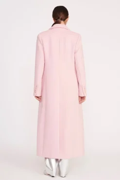 SANZA COAT  PINK SORBET