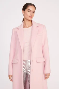 SANZA COAT  PINK SORBET