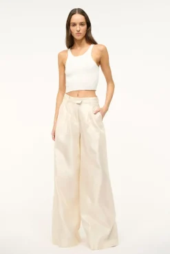 SASHA PANT  IVORY