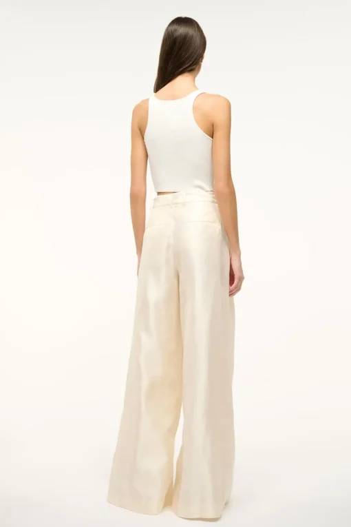 SASHA PANT  IVORY