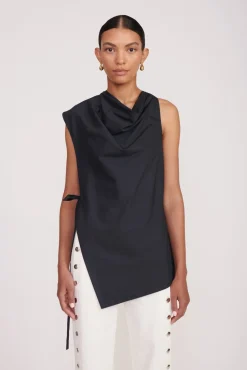 SAWYER TOP  BLACK