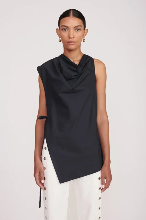 SAWYER TOP  BLACK