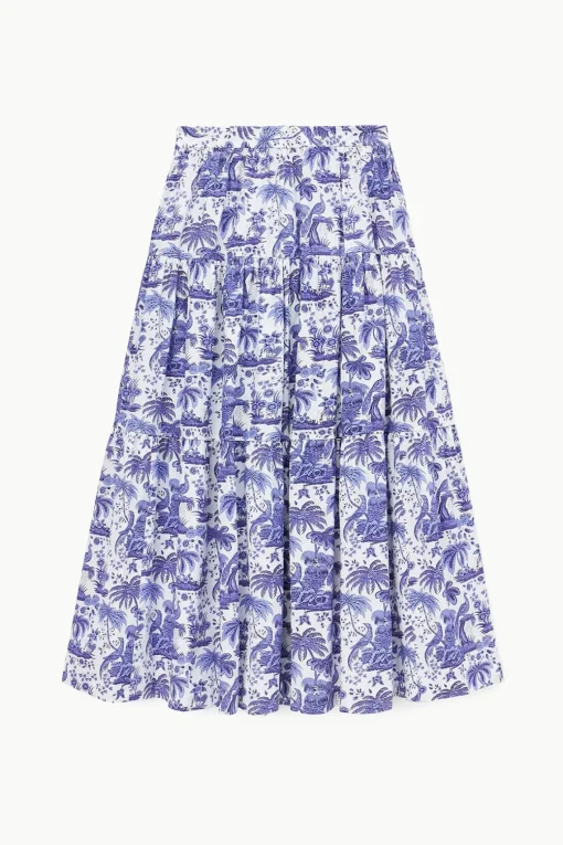 SEA SKIRT  BLUE TOILE