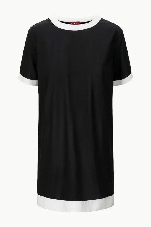SELAH DRESS  BLACK WHITE