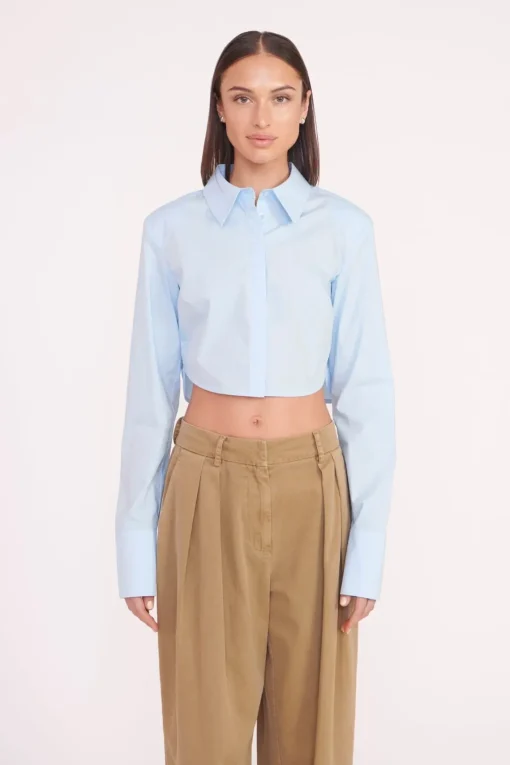 SENECA TOP  FRENCH BLUE