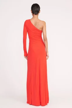 SERENA DRESS  RED ROSE