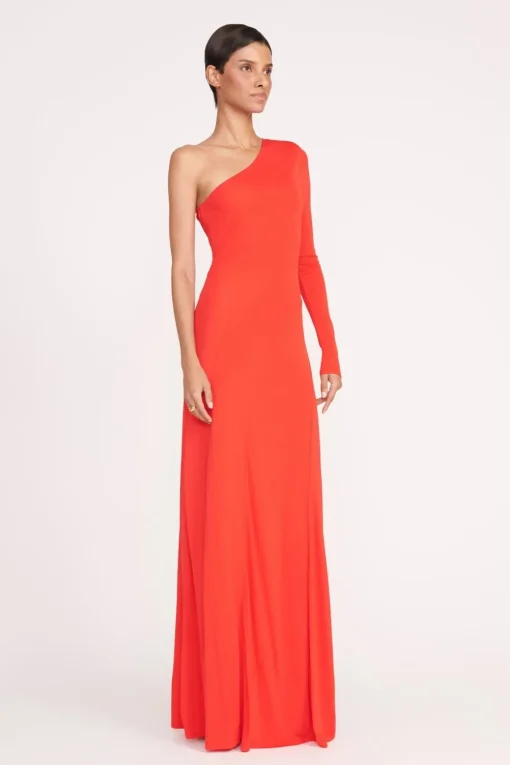 SERENA DRESS  RED ROSE
