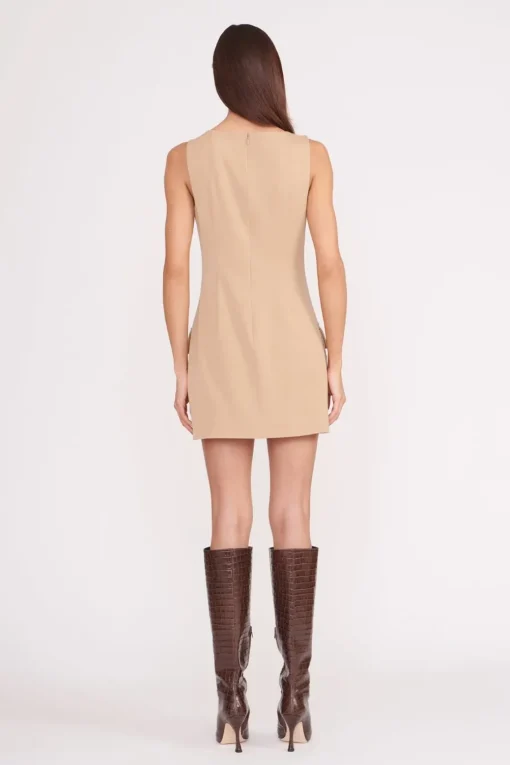 SHEILA DRESS  CAMEL