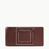 SHIRLEY CONVERTIBLE CLUTCH  MAHOGANY