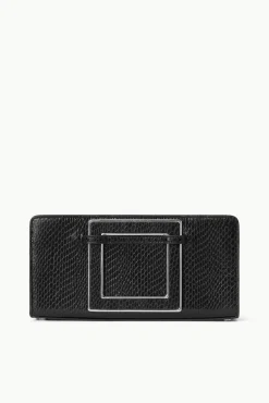 SHIRLEY CONVERTIBLE CLUTCH  BLACK